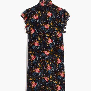 Vintage Style Silk Floral Beacon Dress